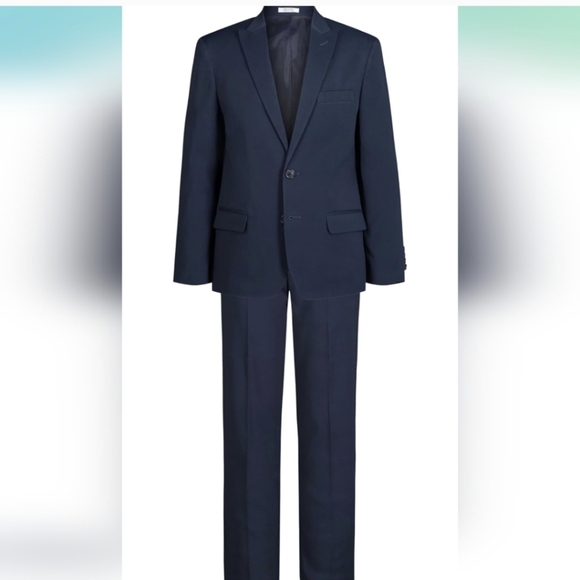 NWT Calvin Klein Boys Two Piece Suit Size 16 Husky - Picture 12 of 12